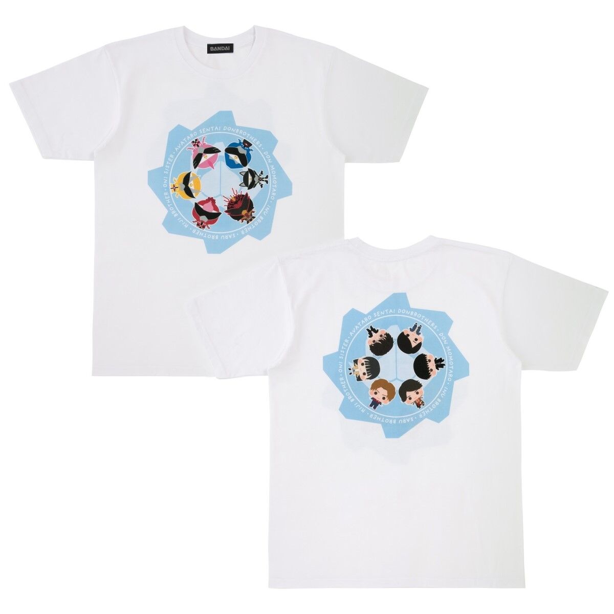 暴太郎戦隊ドンブラザーズ デフォルメ Tシャツ アバタロウギア柄