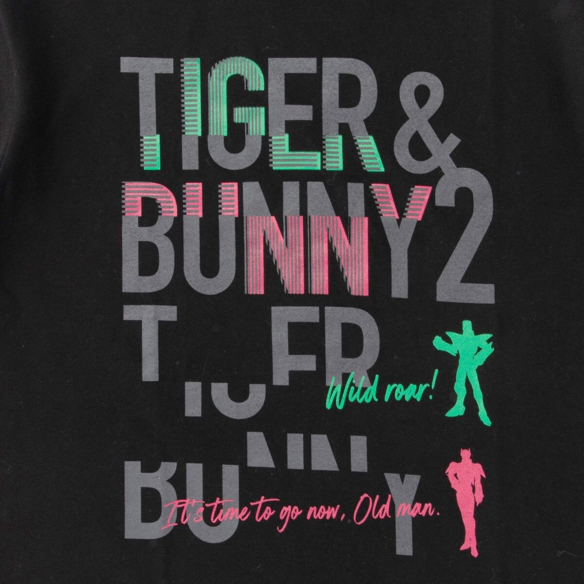 TIGER & BUNNY 2 Tシャツ ロゴ柄 | TIGER & BUNNY ファッション