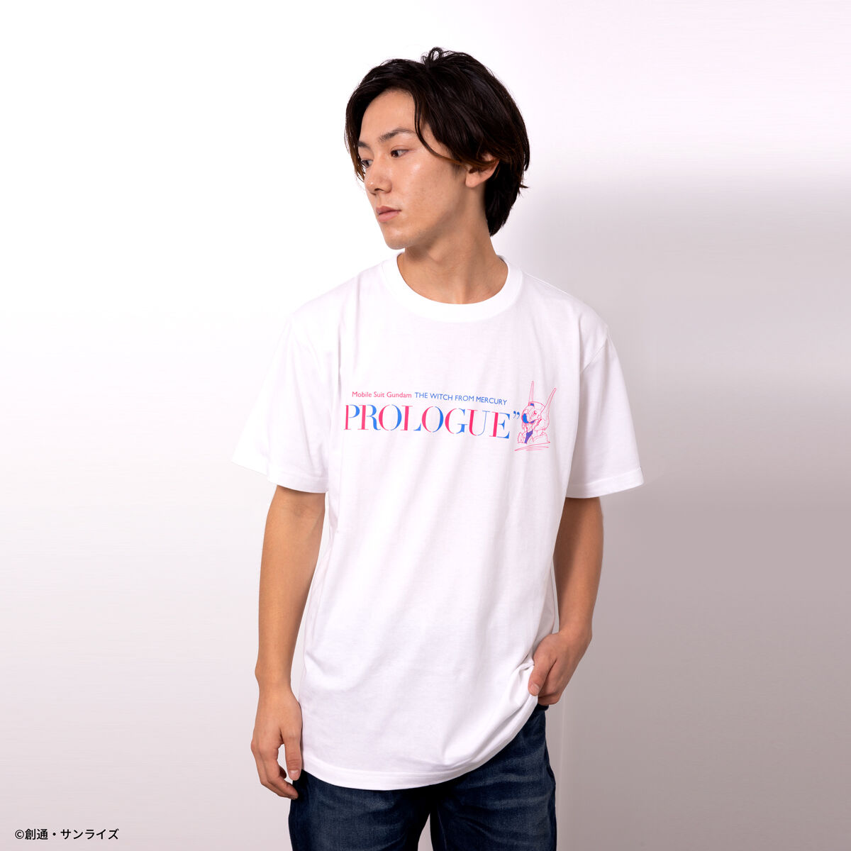 STRICT-G 『機動戦士ガンダム 水星の魔女』PROLOGUE Tシャツ ロゴ| プレミアムバンダイ