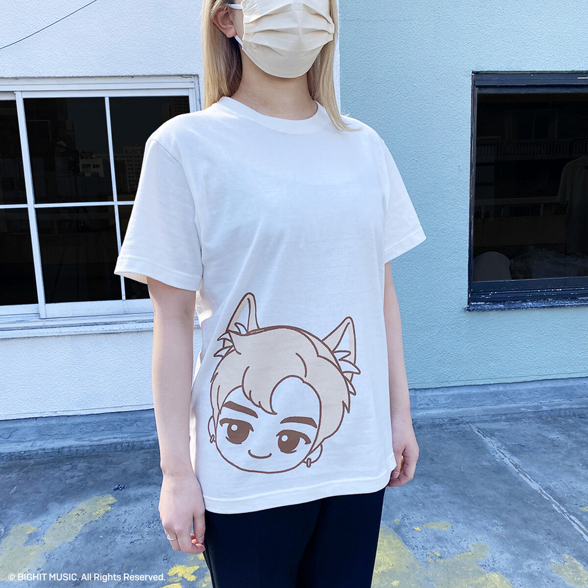 数量限定】TinyTAN FUNPARK Dynamite フェイスプリントTシャツ(L) | TinyTAN ファッション・アクセサリー | アニメ グッズ ・おもちゃならプレミアムバンダイ｜バンダイナムコグループの公式通販サイト