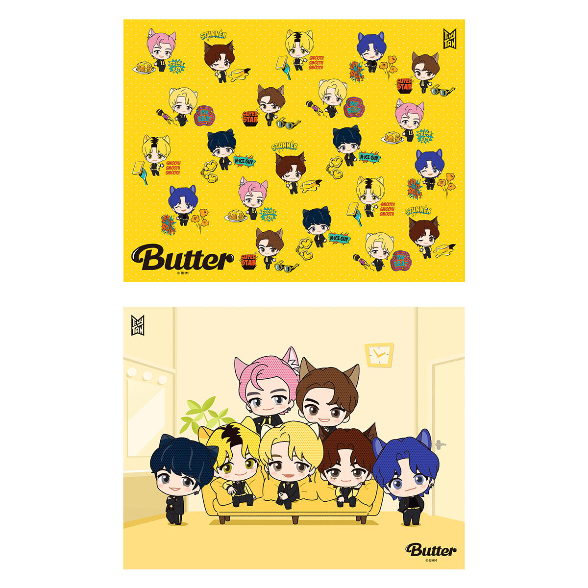 TinyTAN FUN PARK Butter お昼寝タオルケット | TinyTAN ファッション 