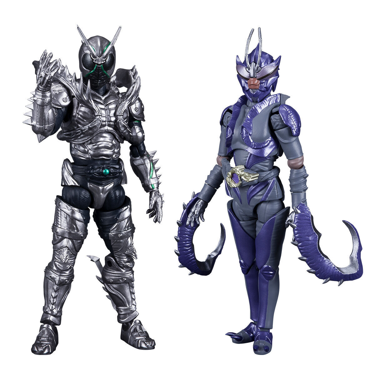 掌動-XX 仮面ライダーSHADOWMOON＆蟷螂怪人セット【プレミアムバンダイ ...