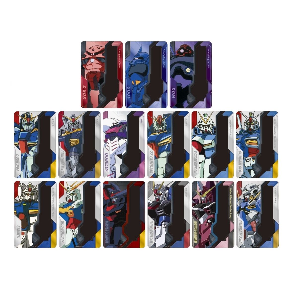 ガンダムシリーズ PIICA+クリアパスケース 第三弾 | 機動戦士 ガンダムシリーズ PIICA+クリアパスケース 第三弾 | 機動戦士