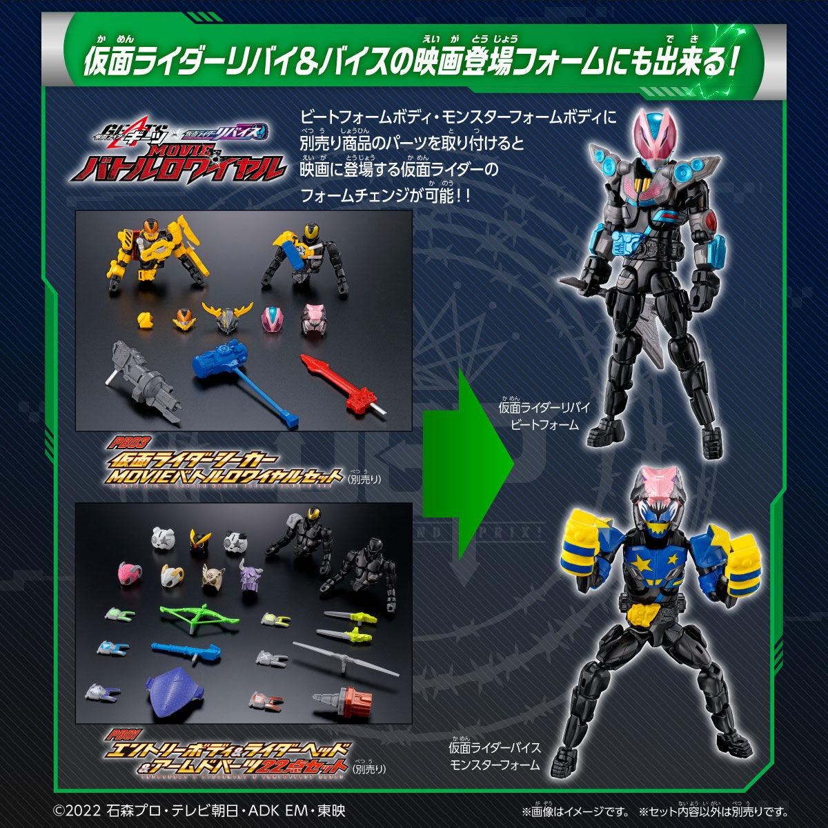 仮面ライダーギーツ リボルブチェンジフィギュア PB02 仮面ライダー