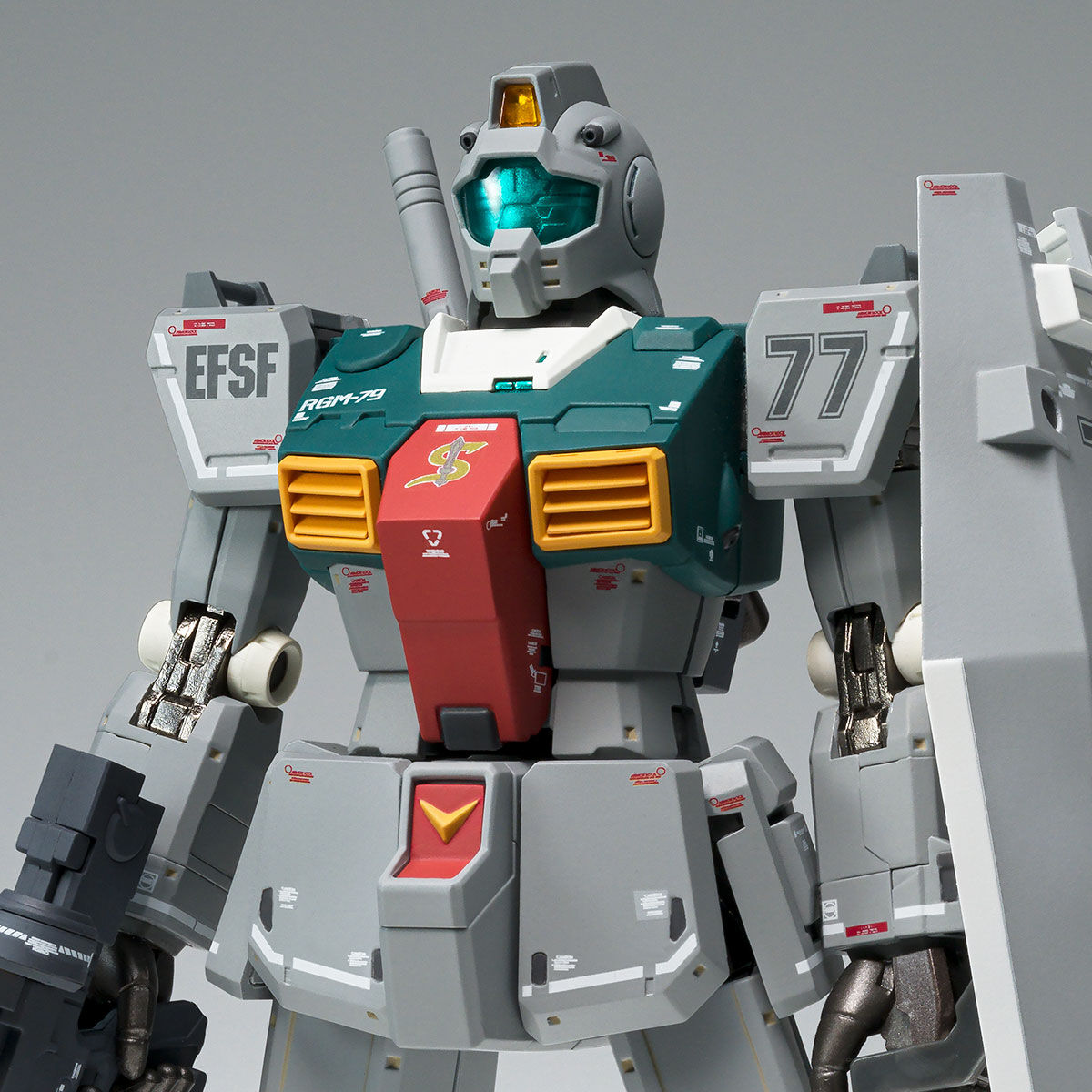 台座一式GFF METAL COMPOSITE RGM-79 ジム（スレッガー搭乗機）