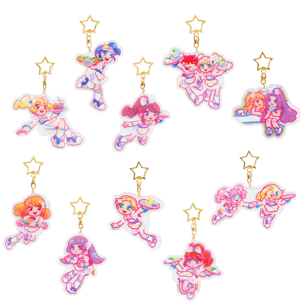 【予約商品】AIKATSU！Space Cafe アクリルキーホルダー