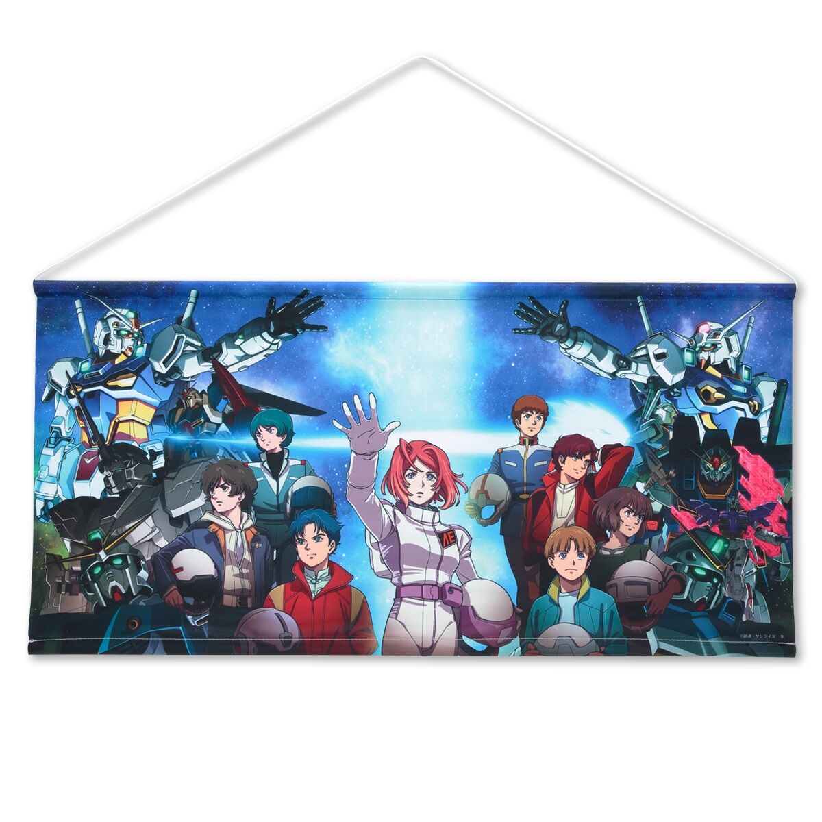 機動戦士ガンダム U.C. ENGAGE タペストリー キービジュアル