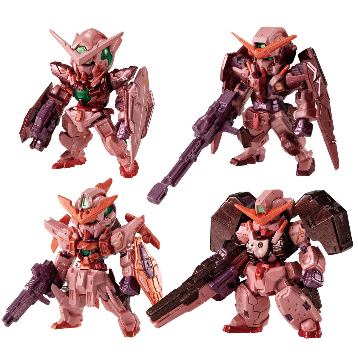 FW GUNDAM CONVERGE】新担当出撃！了解！トランザムカラーのガンダム4機がセットで12/26(月)13時からプレミアムバンダイ限定で受注開始！  - バンダイ キャンディ スタッフ BLOG