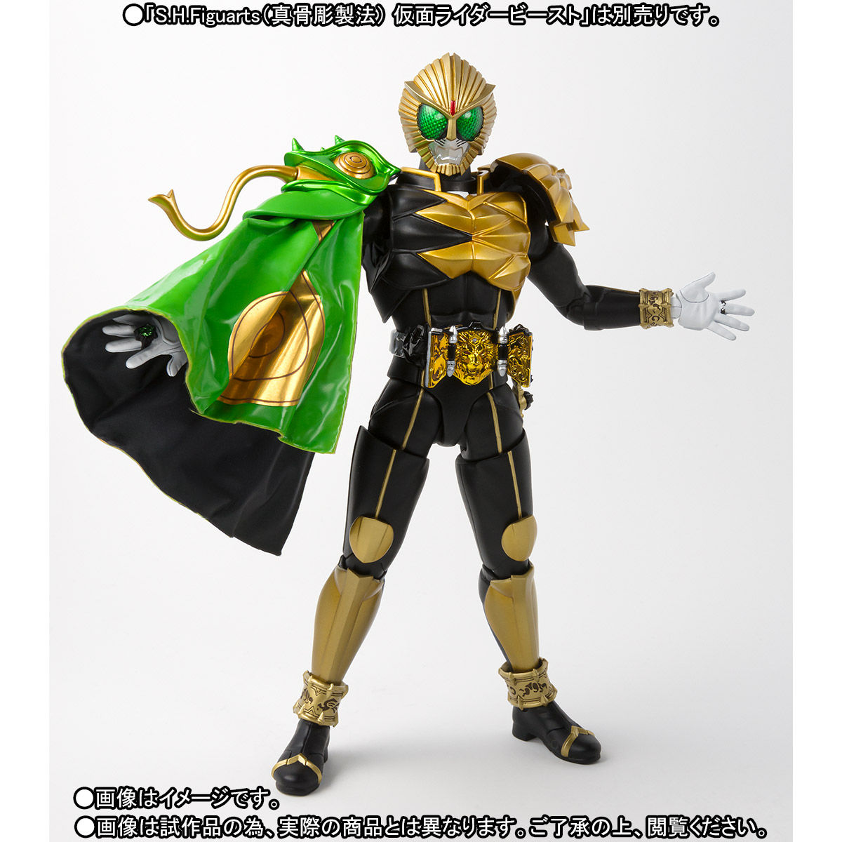 抽選販売】S.H.Figuarts（真骨彫製法） 仮面ライダービースト マント 