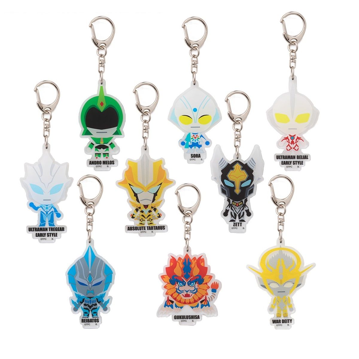 ウルトラギャラクシーファイト2 デフォルメ アクリルチャーム