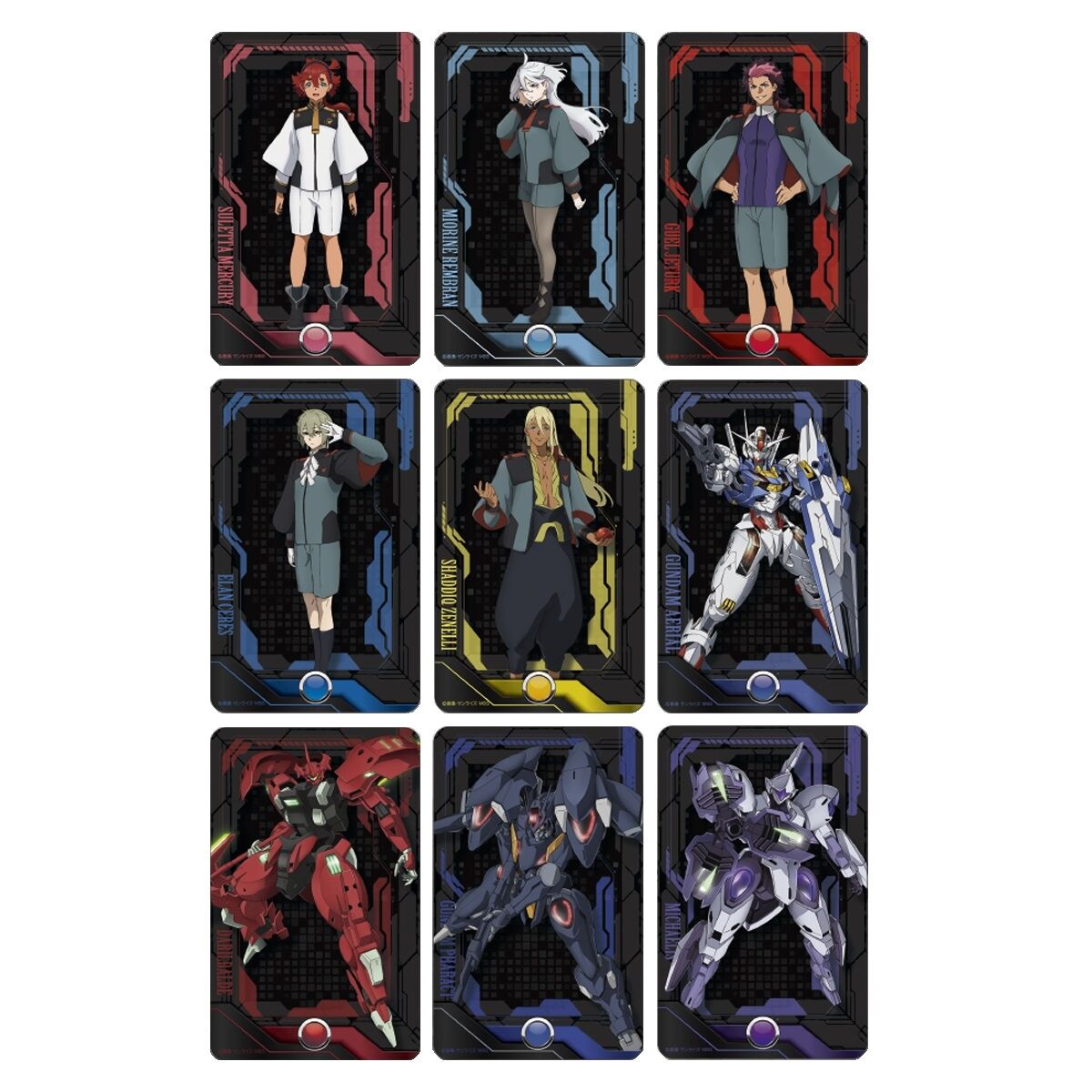 ガンダムシリーズ PIICA+クリアパスケース 第四弾 機動戦士ガンダム