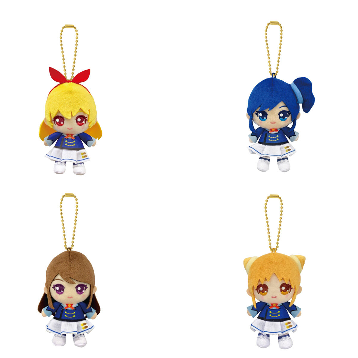 アイカツ！おすわりボールチェーンマスコット