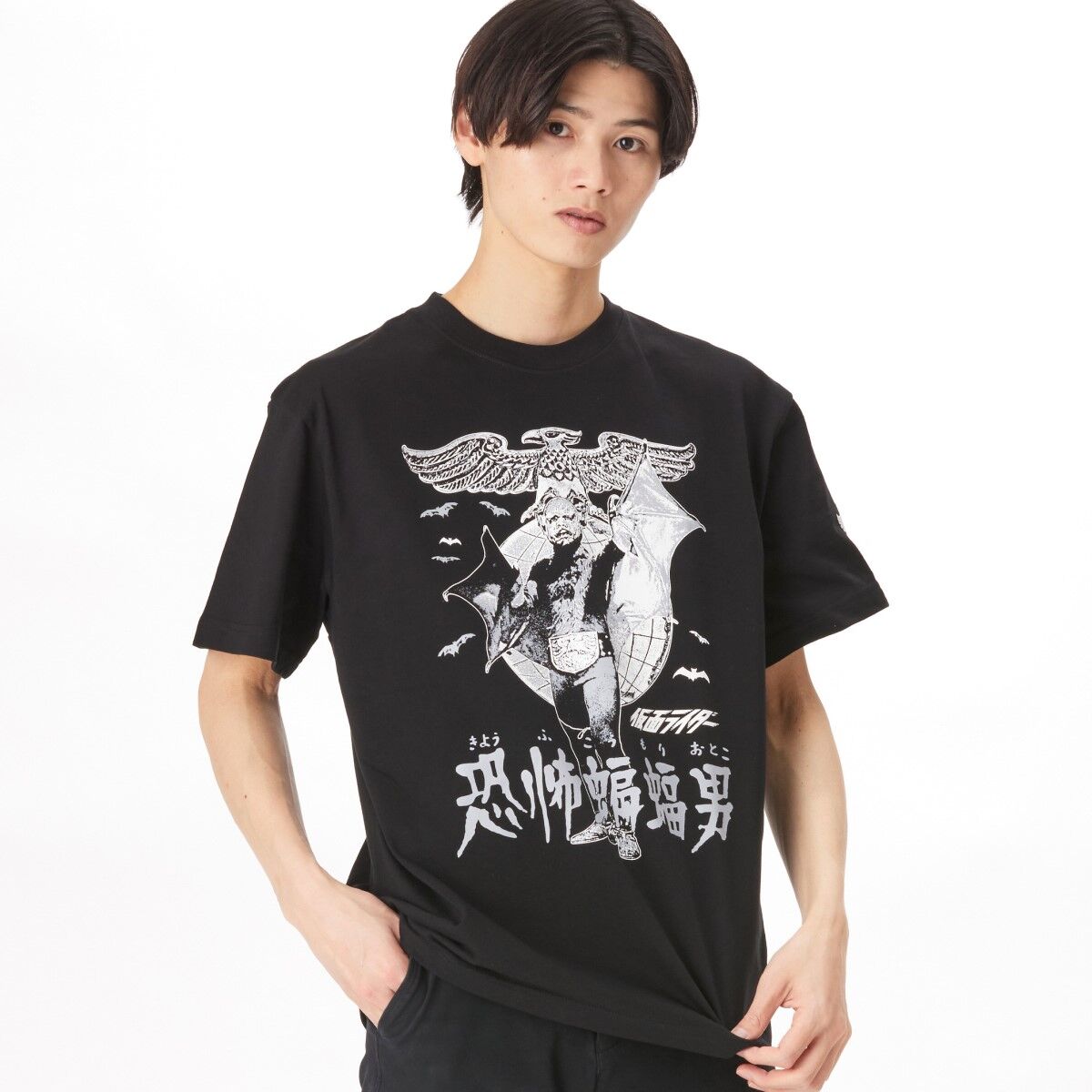 仮面ライダー×ノルソルマニア Tシャツ 蝙蝠男 | 仮面ライダーシリーズ