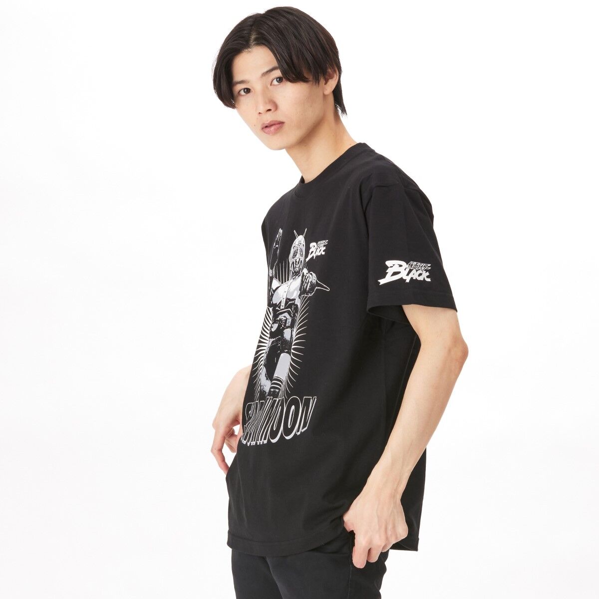 仮面ライダーBLACK×ノルソルマニア Tシャツ シャドームーン | 仮面