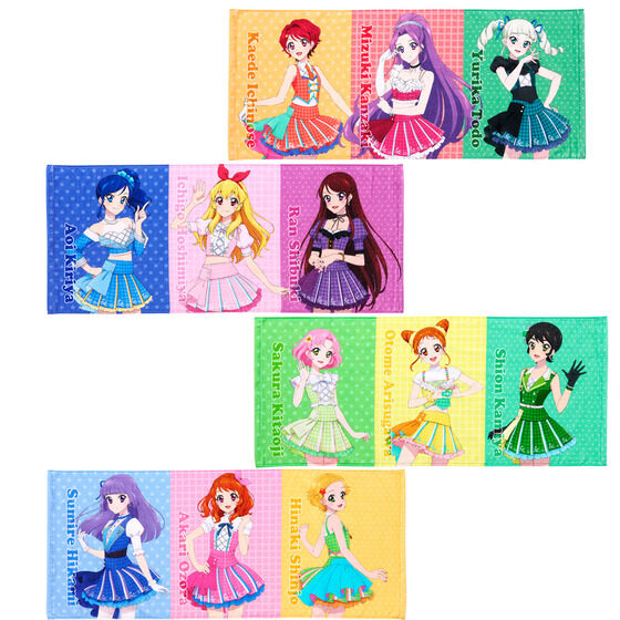 アイカツ！10th STORY～未来へのSTARWAY ～フェイスタオル