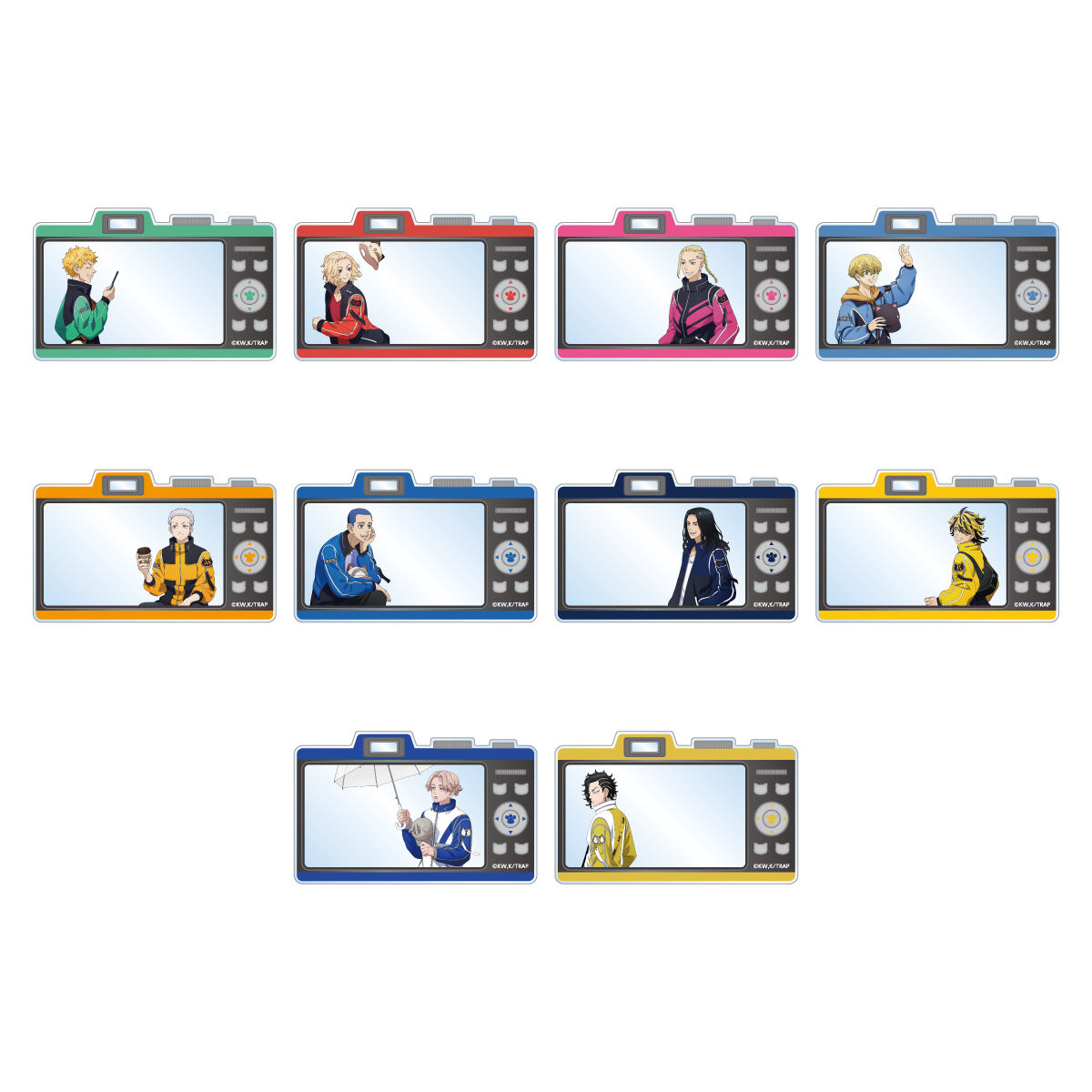 【ご依頼品　2点】東京リベンジャーズ　ナンジャタウン　アクリルブロック　イザカク TVアニメ『東京リベンジャーズ』トレーディングダイカット