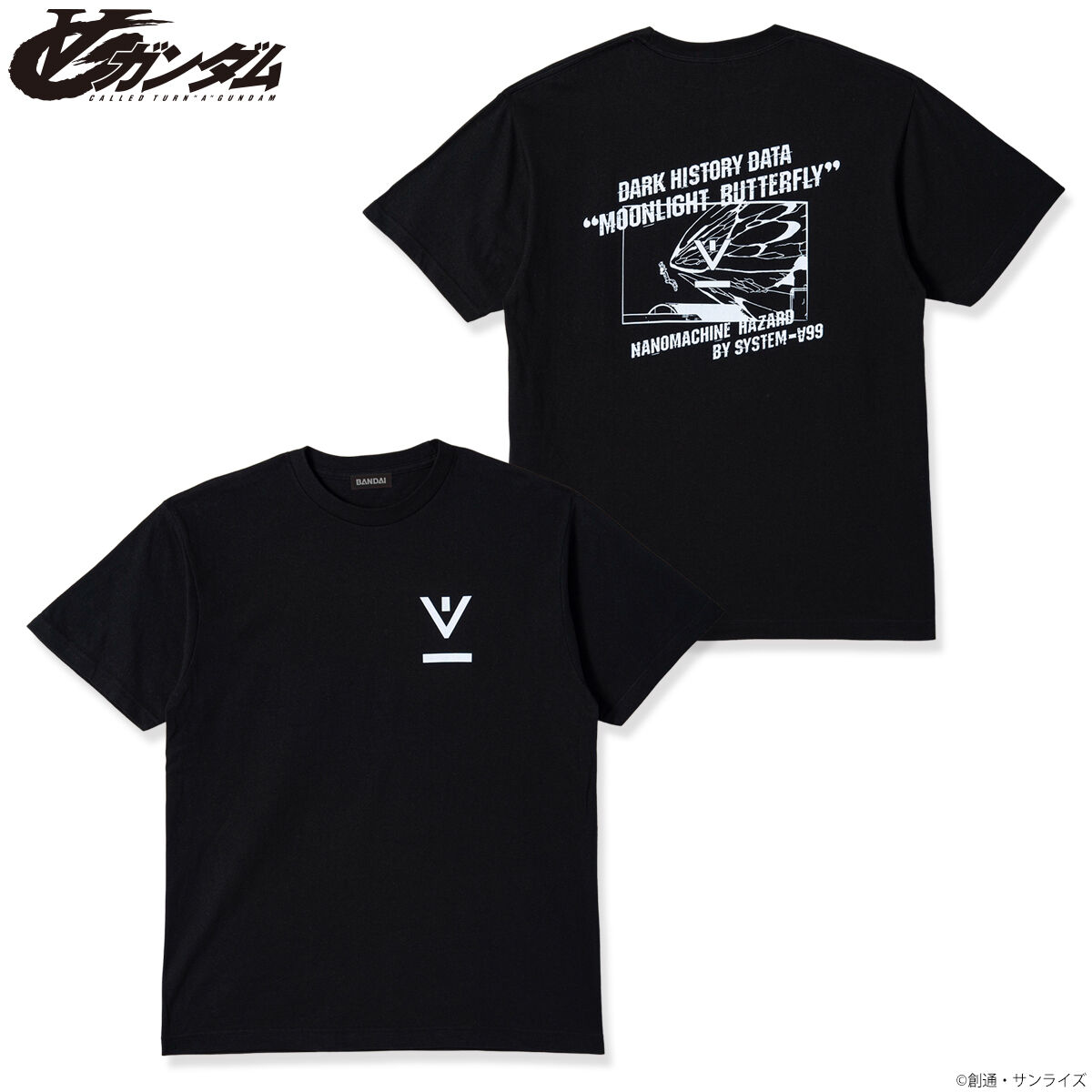 ∀ガンダム 蓄光プリント Tシャツ 月光蝶 | ガンダムシリーズ | アニメ