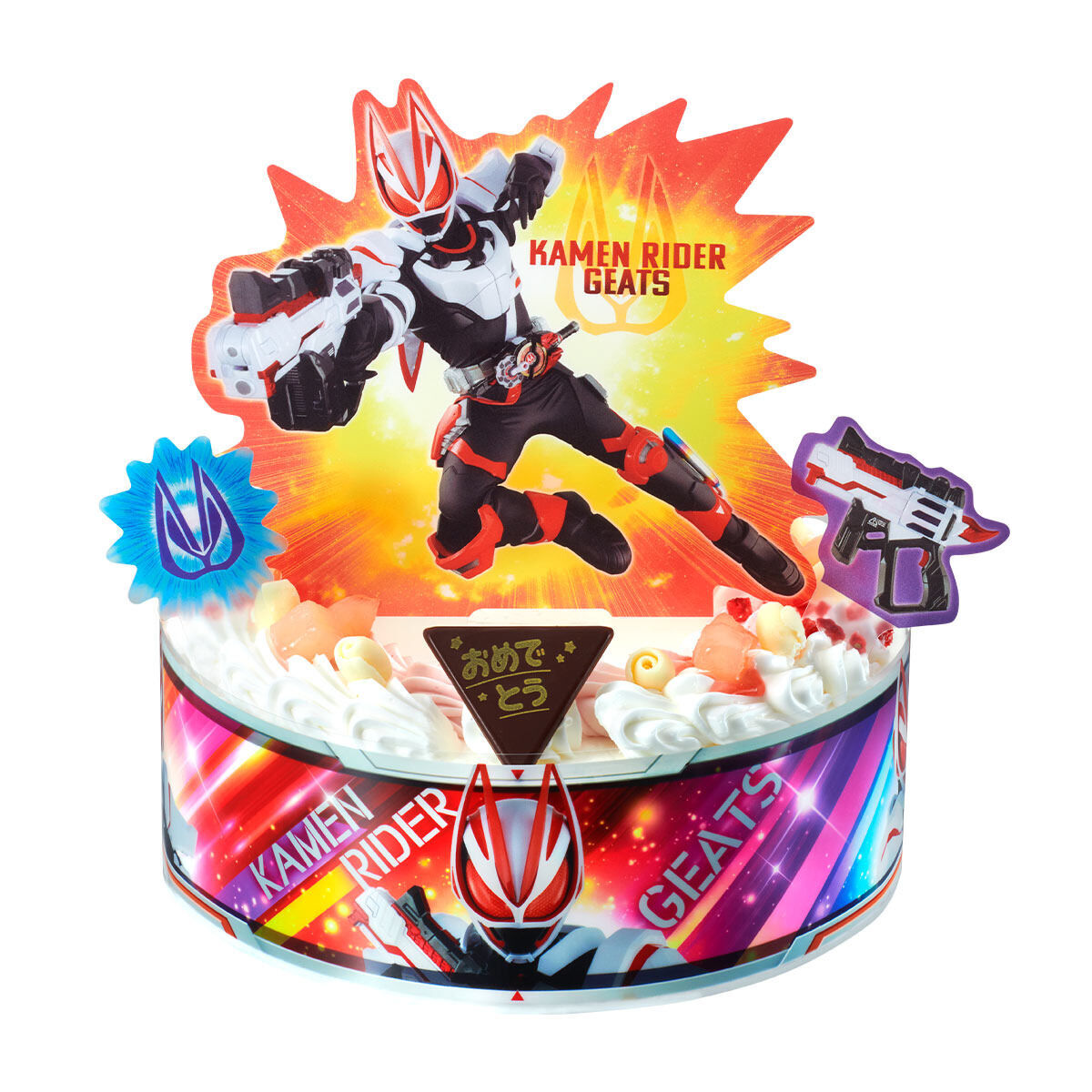 キャラデコパーティーケーキ 仮面ライダーギーツ [5号サイズ] | 仮面