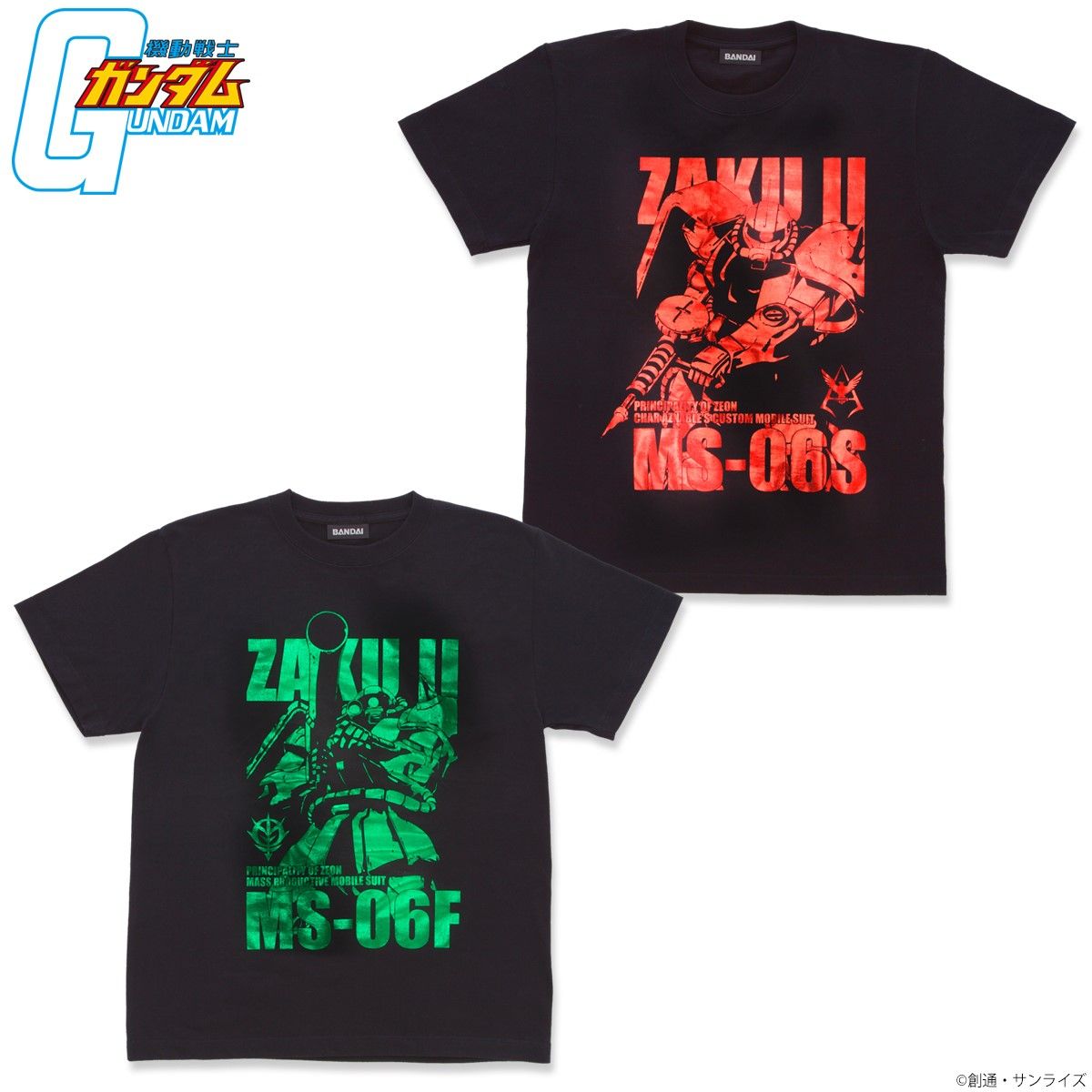 機動戦士ガンダム 箔プリント Tシャツ | 機動戦士ガンダム