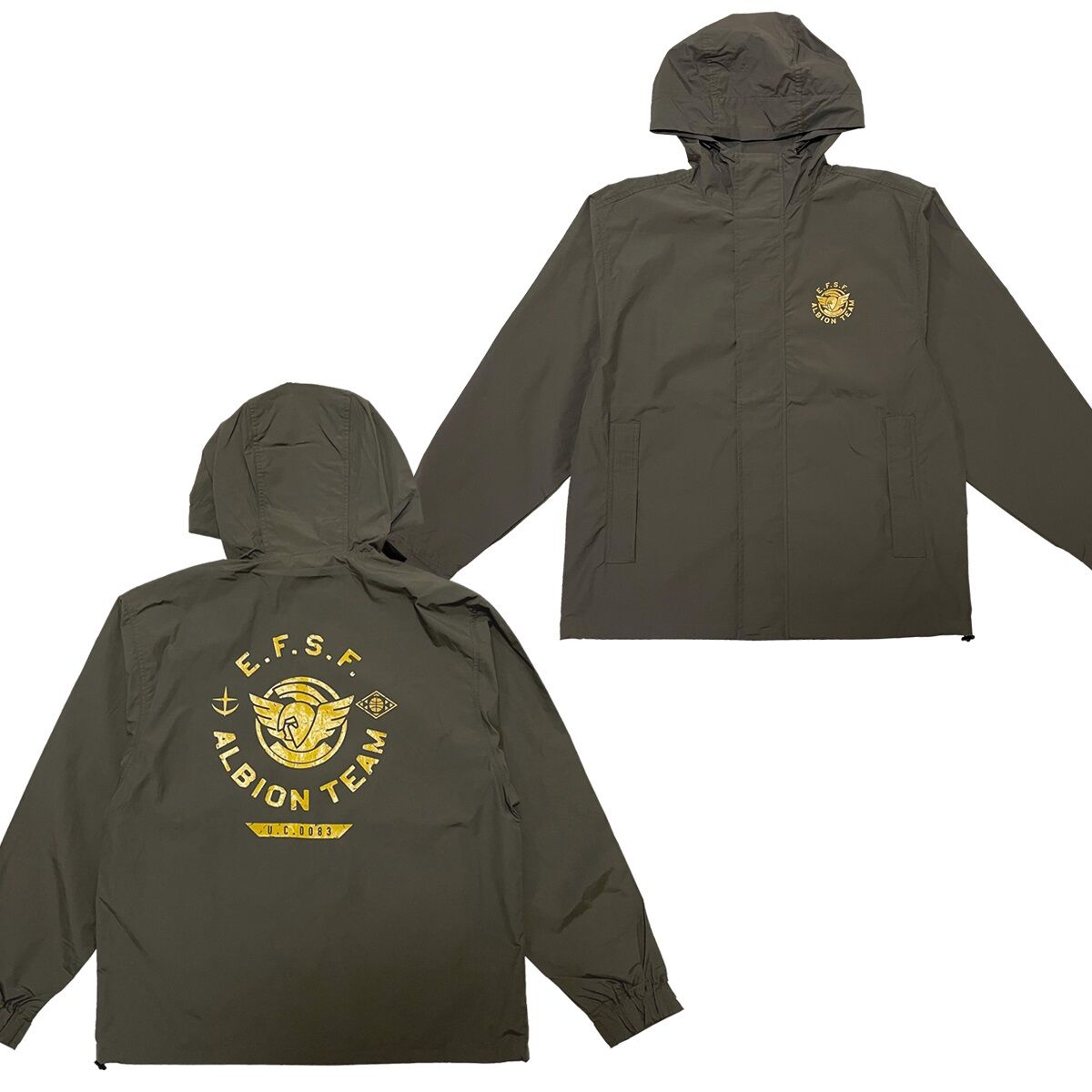 機動戦士ガンダム0083 アルビオン隊 フード付きブルゾン | 機動戦士