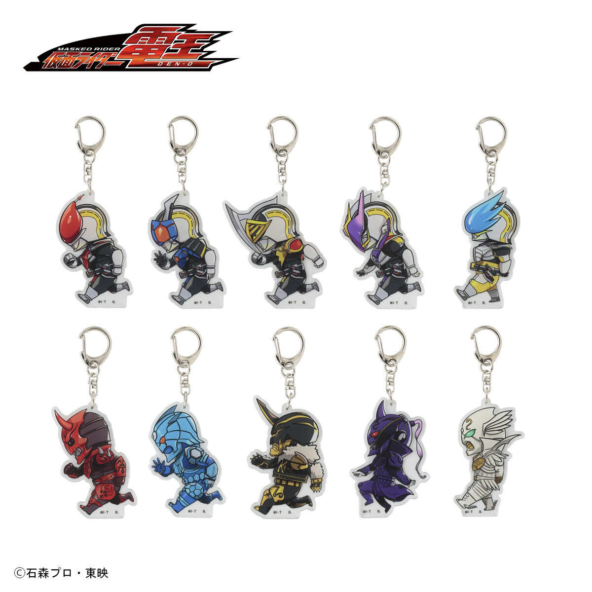 仮面ライダー電王 走るデフォルメシリーズ アクリルキーホルダー