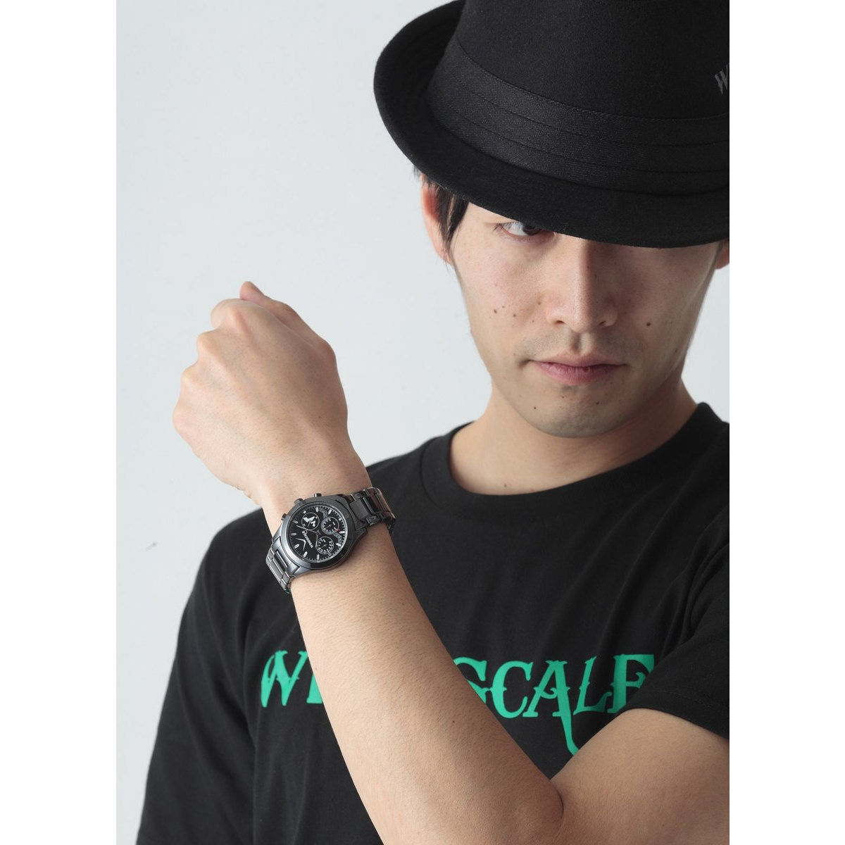 仮面ライダーW WIND SCALE （ウインドスケール）腕時計時計本体風防革 