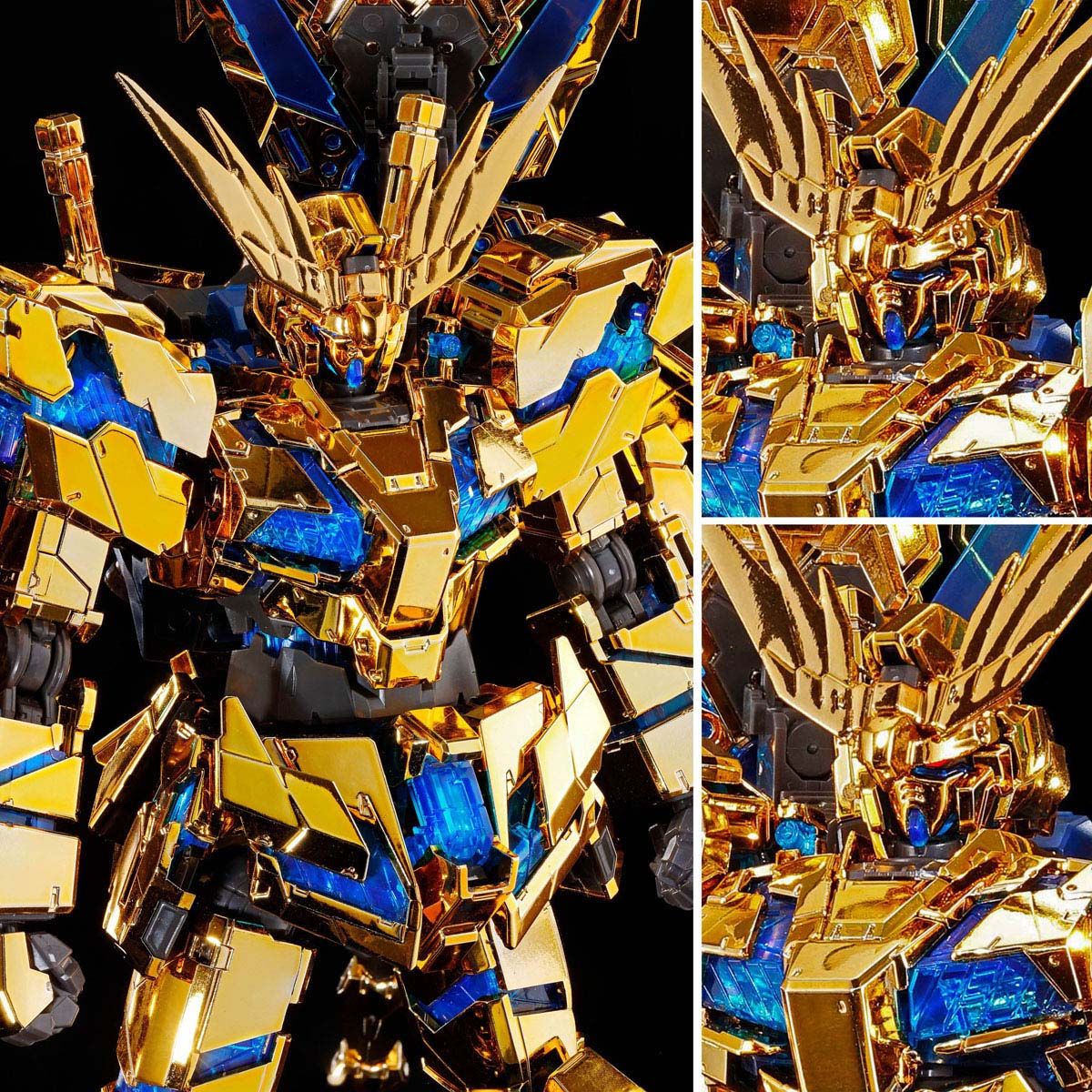 RG 1/144 RX-0 Unicorn Gundam 03 Phenex(Narrative Gold Coating)