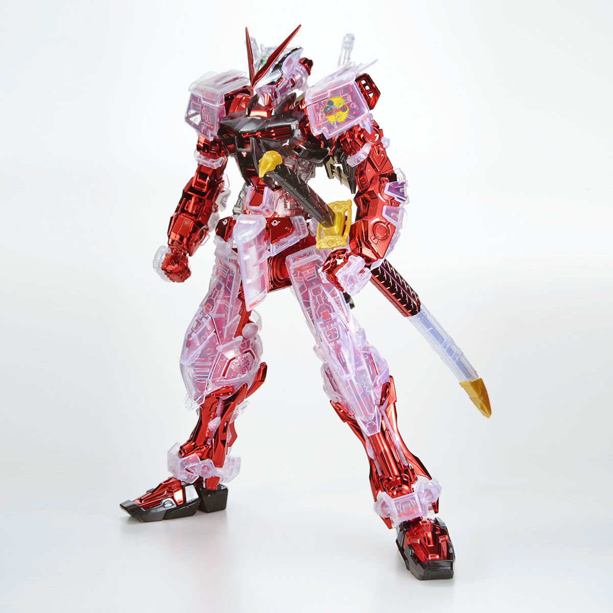 MG 1/100 MBF-P02 Gundam Astray Red Frame(Plating Frame / Color Clear)