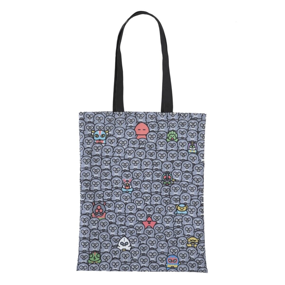 お昼のショッカーさん ショッカーいっぱい トートバッグ | 仮面