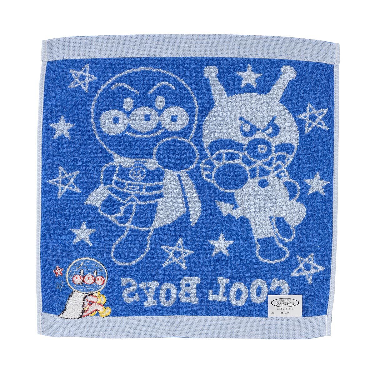 刺繍入りジャガードタオル3枚セット アンパンマン×ばいきんまん×CS