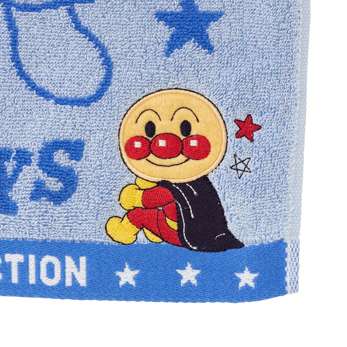 刺繍入りジャガードタオル3枚セット アンパンマン×ばいきんまん