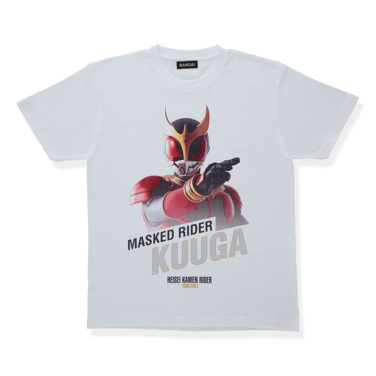 仮面ライダークウガ Tシャツ バストアップ柄 | 仮面ライダークウガ ファッション・アクセサリー | アニメグッズ ・おもちゃならプレミアムバンダイ｜ バンダイナムコグループの公式通販サイト