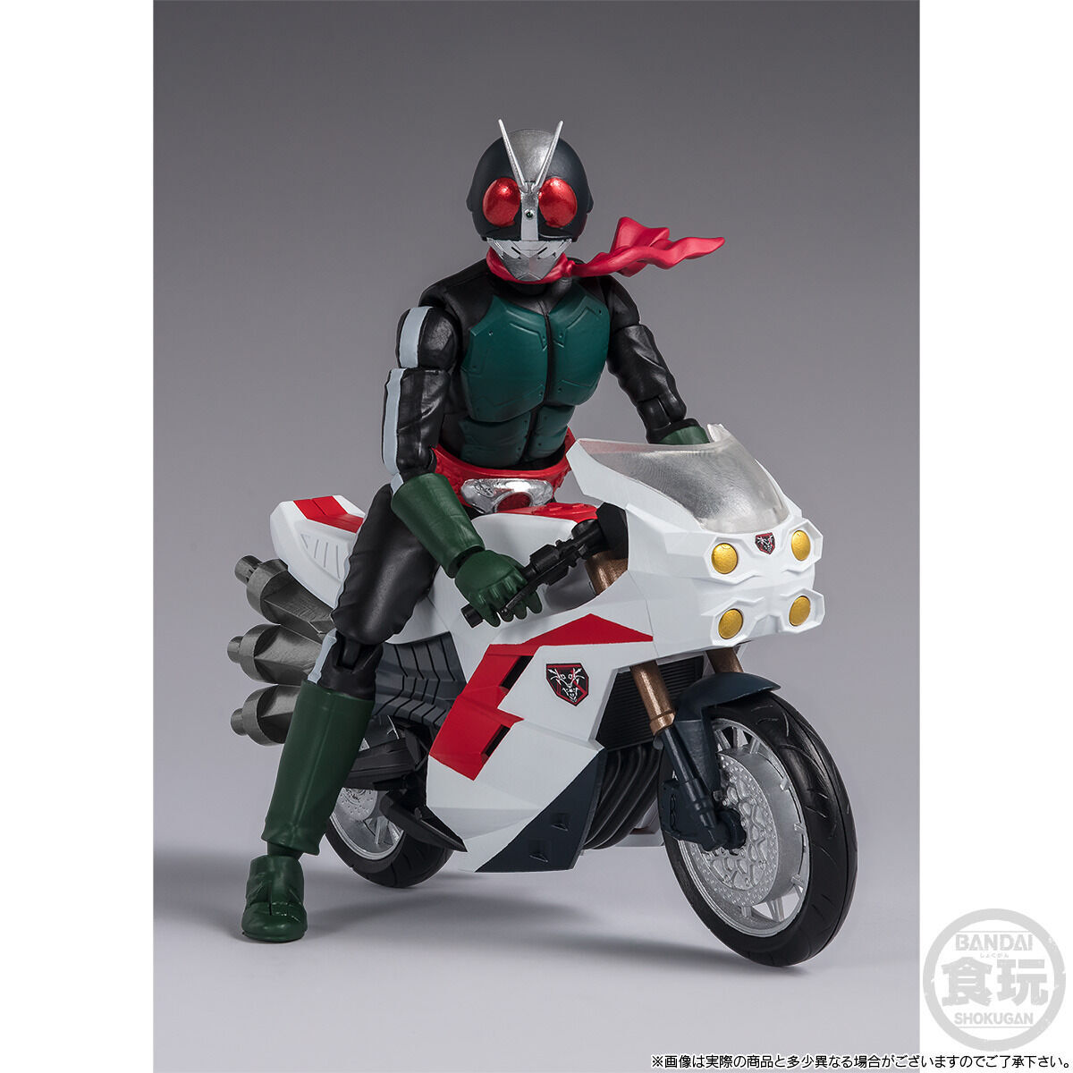 掌動-XX シン・仮面ライダー 仮面ライダー第2号&サイクロン号セット