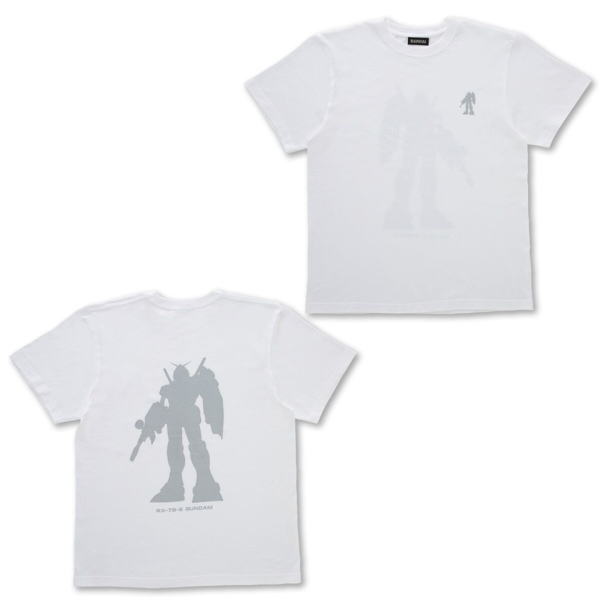 機動戦士ガンダム シルエットデザインシリーズ Tシャツ ガンダム