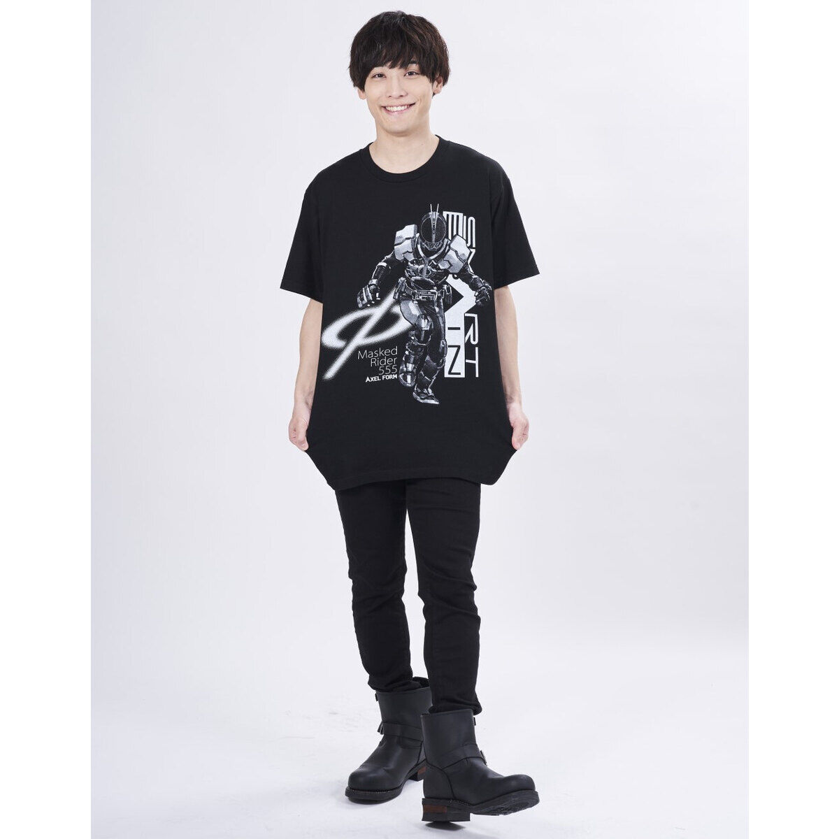 菅原芳人計画 仮面ライダー555 アクセルフォーム Tシャツ | 仮面 