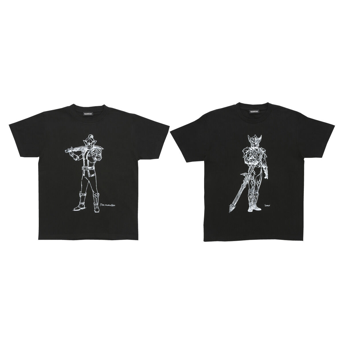 暴太郎戦隊ドンブラザーズ スケッチ風Tシャツ【大人用】【2023年