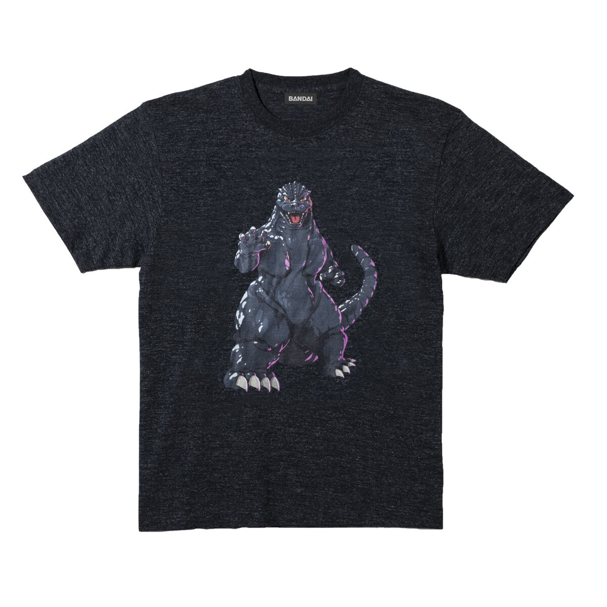 ゴジラ ラコステ コラボ Tシャツ LACOSTE GODZILLA 黒 M Godzilla +