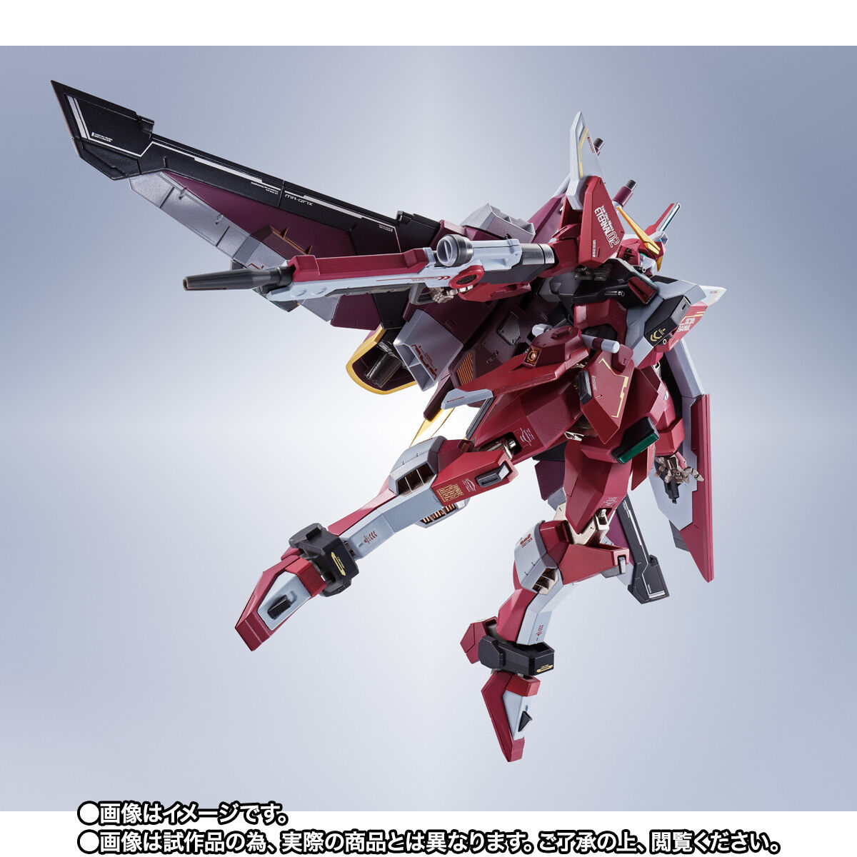 METAL ROBOT魂 ＜SIDE MS＞ インフィニットジャスティスガンダム 20th Anniversary Ver. | 機動戦士ガンダムSEED  DESTINY フィギュア・プラモデル・プラキット | アニメグッズ ・おもちゃならプレミアムバンダイ｜バンダイナムコグループの公式通販サイト