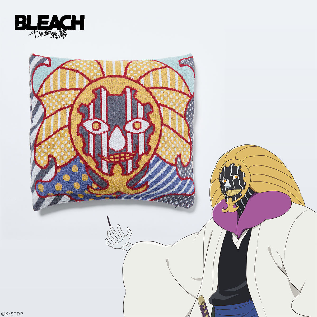 ONOFFYFREE×BLEACH 涅マユリ クッションカバー | BLEACH ファッション ...