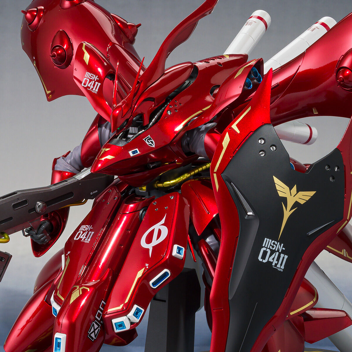 ROBOT魂 ＜SIDE MS＞ ナイチンゲール ～CHAR's SPECIAL COLOR～ | 機動戦士ガンダム 逆襲のシャア  フィギュア・プラモデル・プラキット | アニメグッズ ・おもちゃならプレミアムバンダイ｜バンダイナムコグループの公式通販サイト