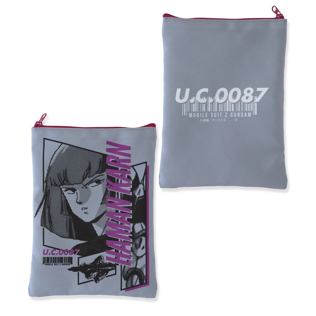 機動戦士Zガンダム ハマーン・カーンシリーズ ポーチ フェイス柄