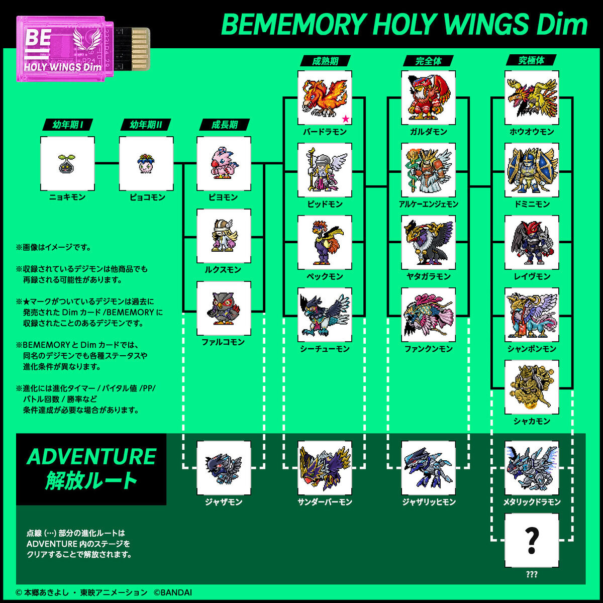 BEMEMORY SPECIAL SELECTION VOL.2 HOLY WINGS & FOREST GUARDIANS ...