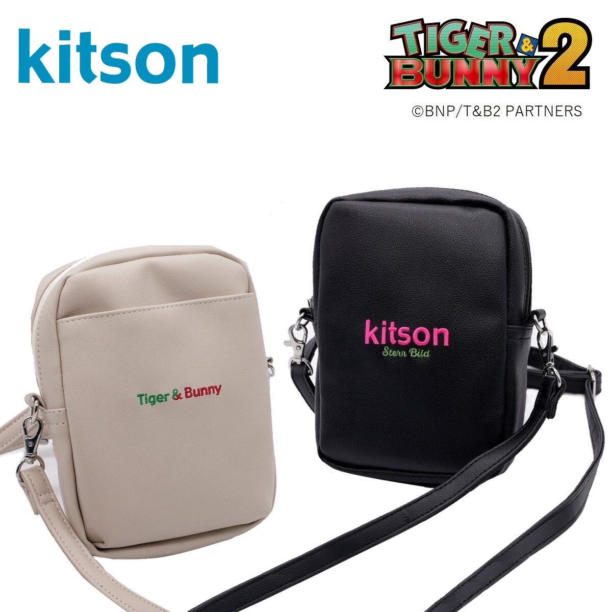 TIGER & BUNNY２×kitson コラボ ２WAYショルダーバッグ（3次） | TIGER