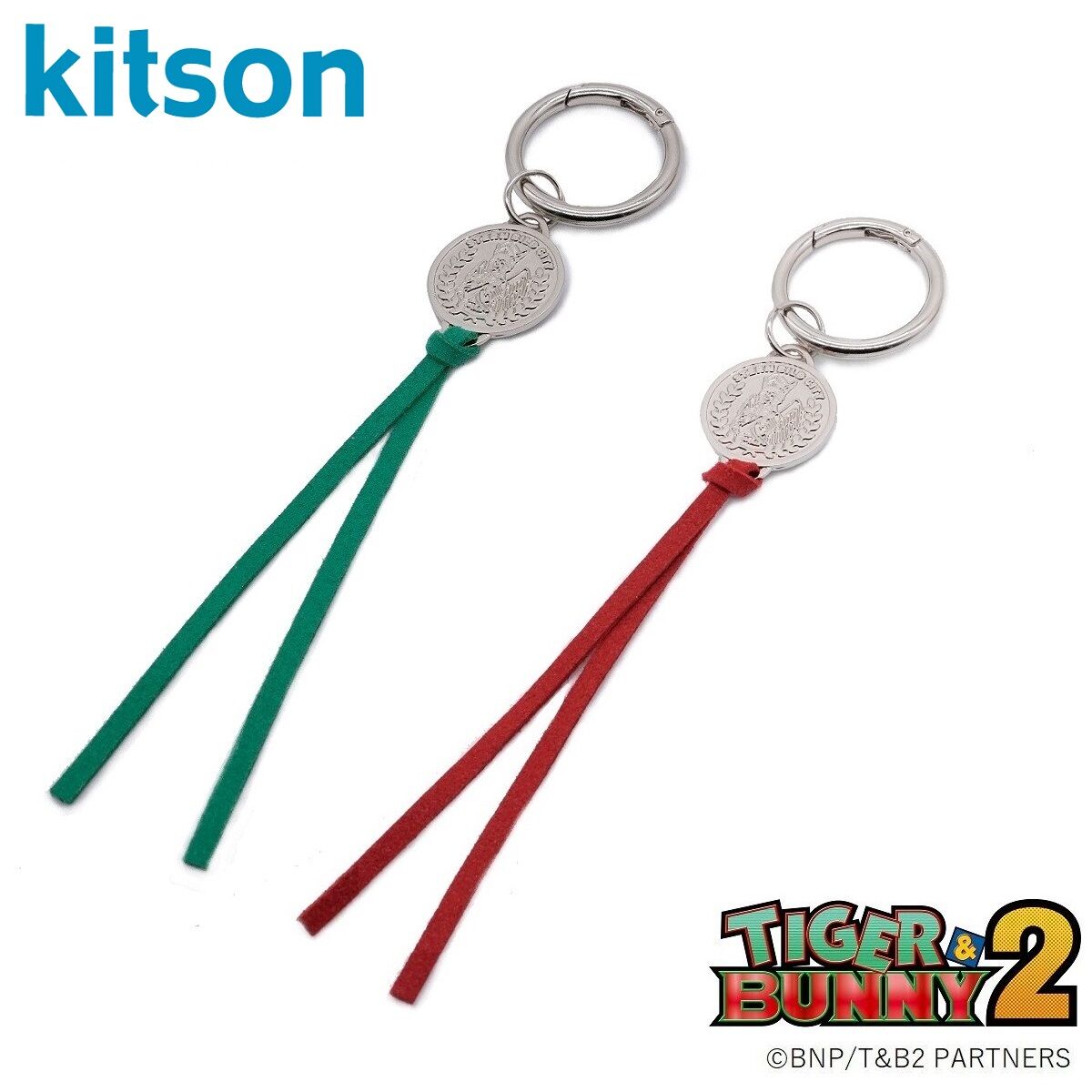 TIGER & BUNNY２×kitson コラボ チャーム 鏑木・T・虎徹／バーナビー