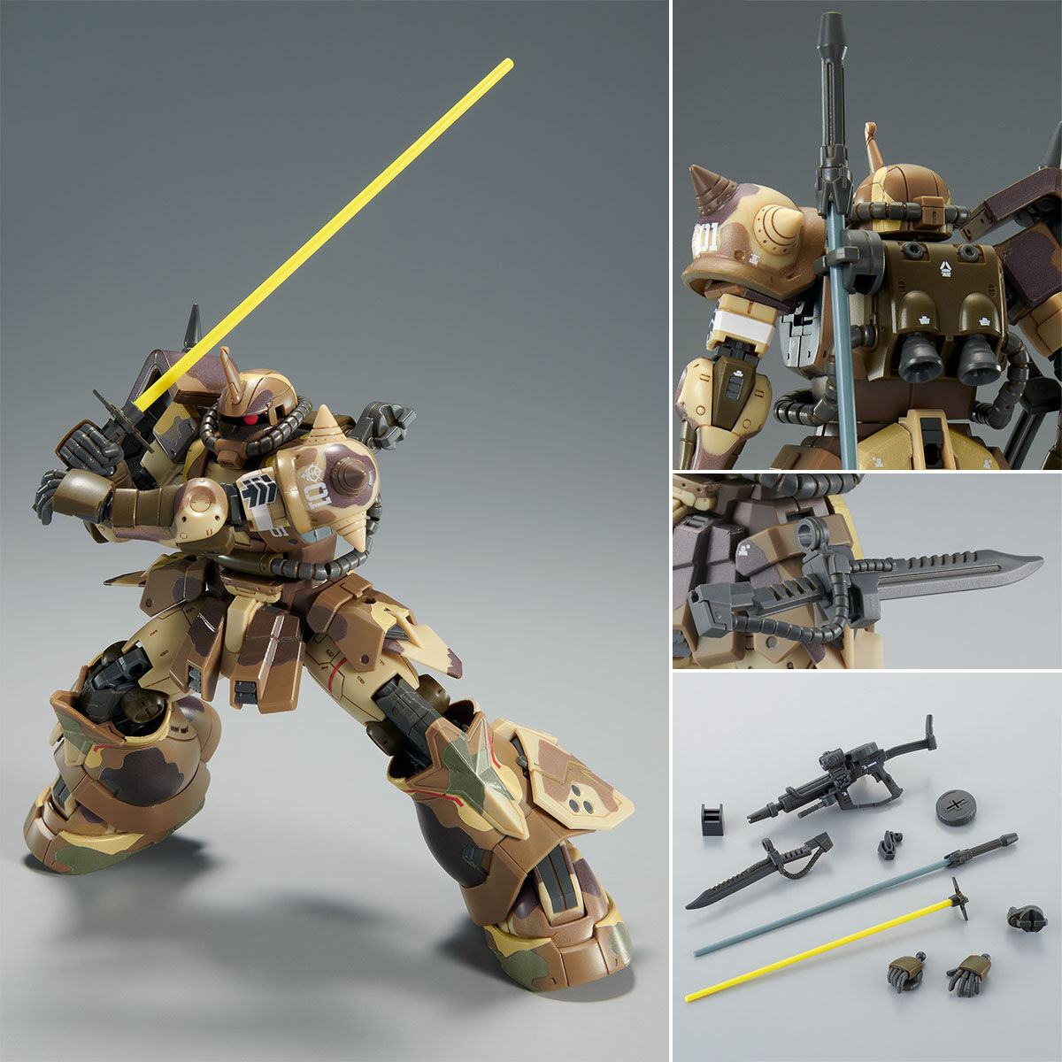 HG 1/144 MS-06GD Zaku High Mobility Surface Type(Egba Atler custom)