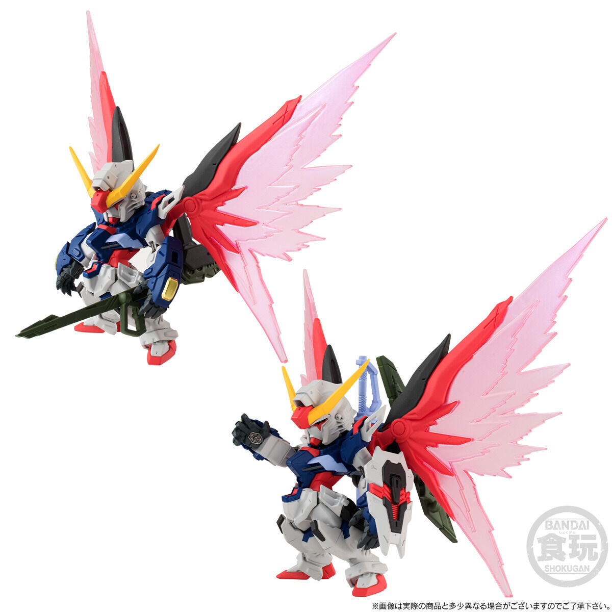 FW GUNDAM CONVERGE 機動戦士ガンダムSEED DESTINY 3体セット