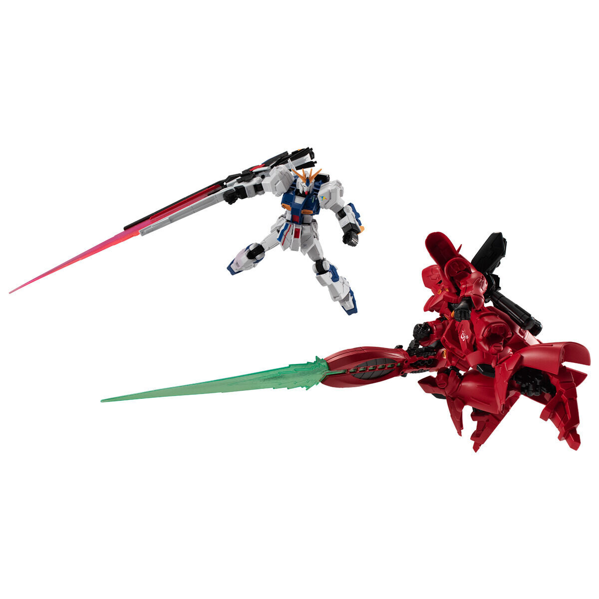 Mobile Suit Gundam G Frame Full Armor RX-93ff ν Gundam + MSN-04FF Sazabi set