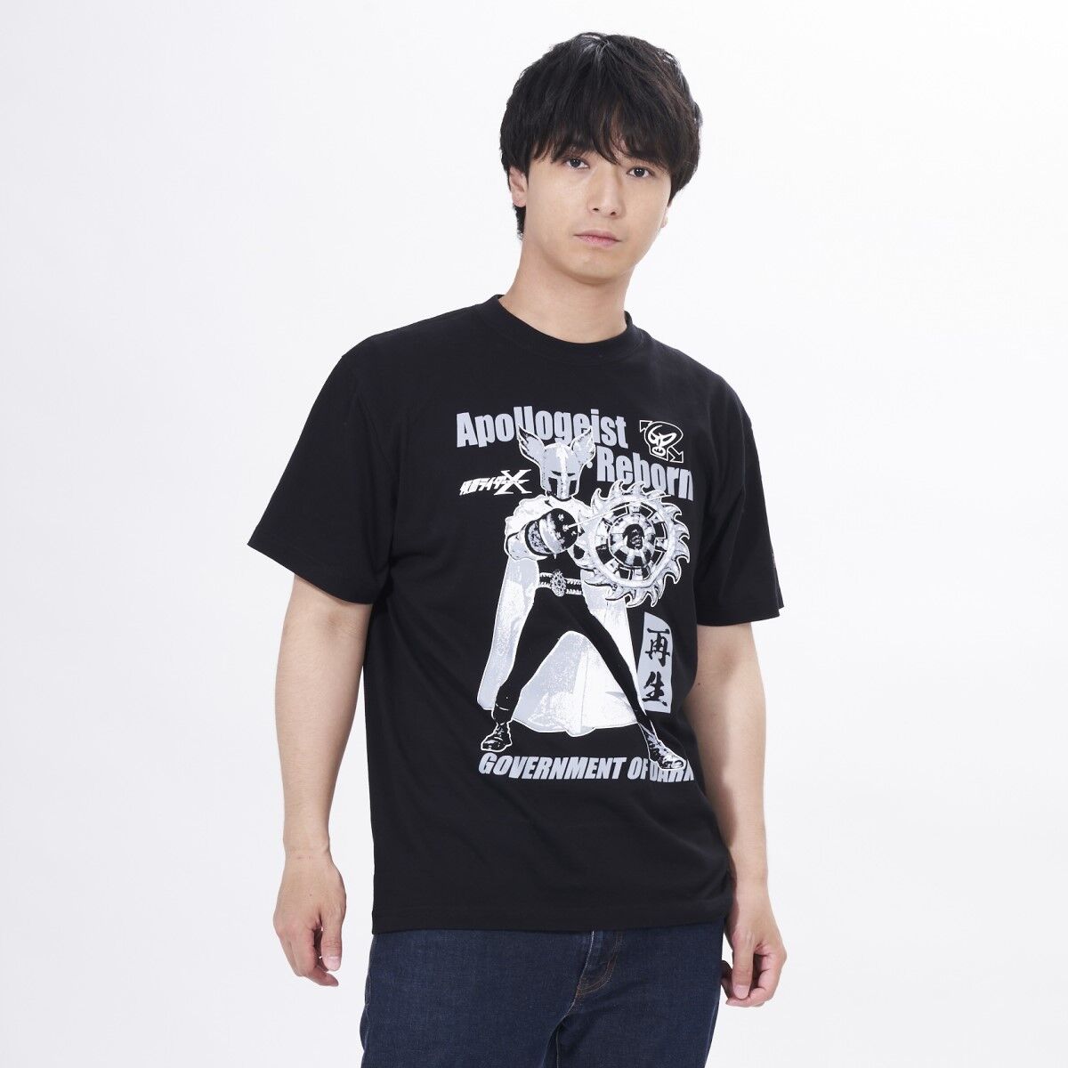 仮面ライダー×ノルソルマニア Tシャツ2023 仮面ライダーX 再生アポロ