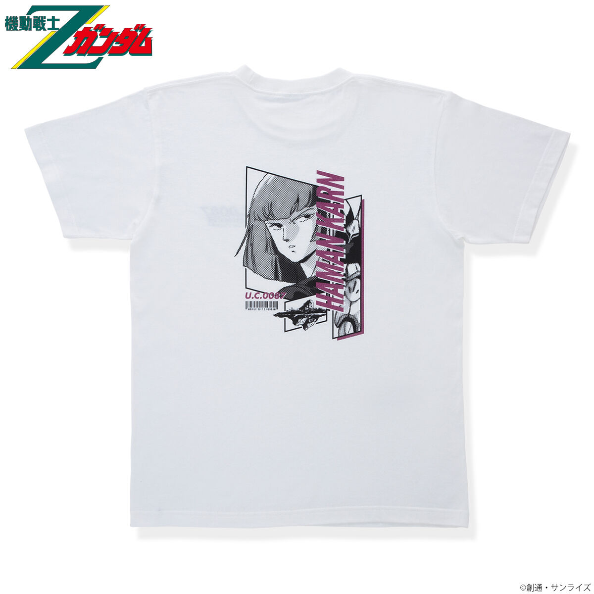 機動戦士Zガンダム ハマーン・カーンシリーズ Tシャツ フェイス柄 【2023年9月発送】 | 機動戦士Ｚガンダム ファッション・アクセサリー |  アニメグッズ ・おもちゃならプレミアムバンダイ｜バンダイナムコグループの公式通販サイト