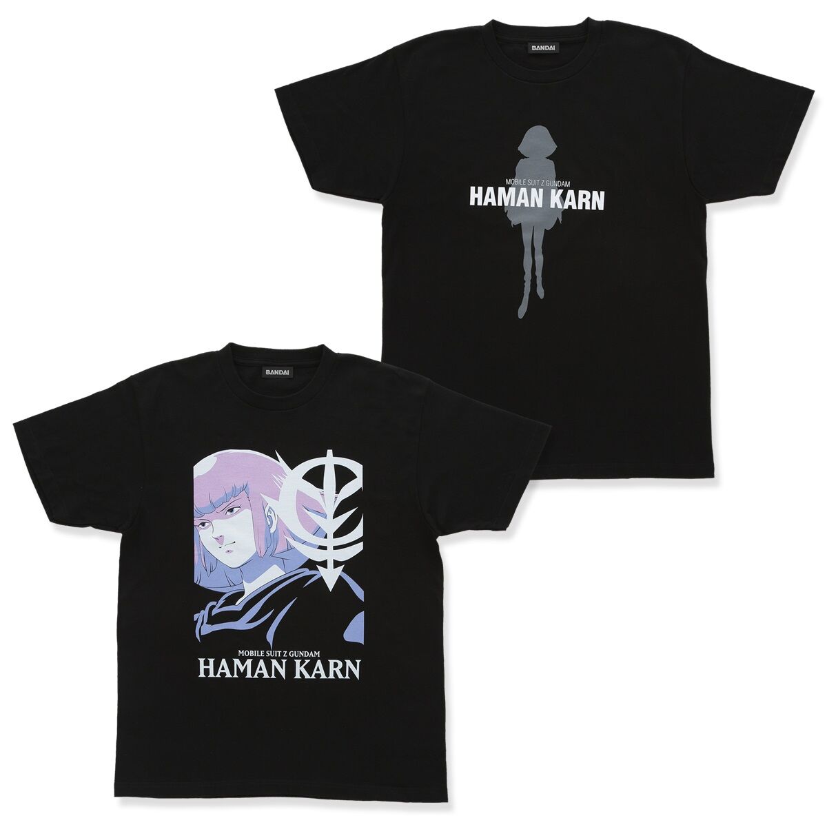 機動戦士Zガンダム キャラクターイラスト Tシャツ ハマーン